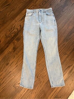 Abercrombie & Fitch Light Blue Straight Leg Jeans